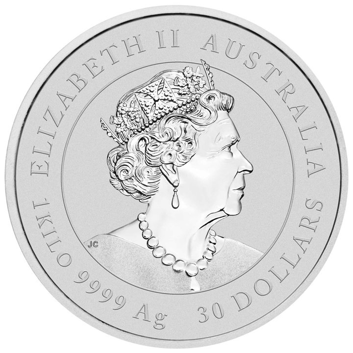 Perth Mint: Lunar III - Rok Królika 1000 gramów Srebra 2023
