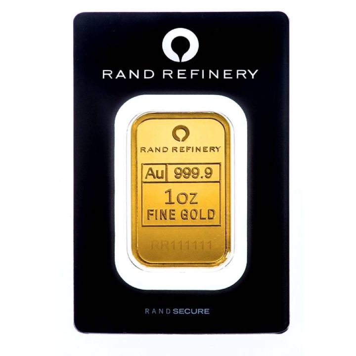 Rand Refinery: Sztabka 1 uncja Złota LBMA 