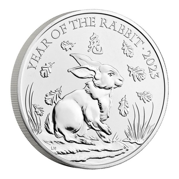 Royal Mint Lunar: Rok Królika 28,28 gramów Miedzioniklu 2023
