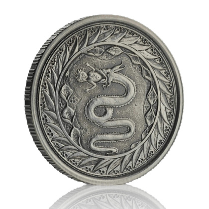 Samoa: Serpent of Milan 1/2 uncji Srebra 2020 Proof Antique Coin