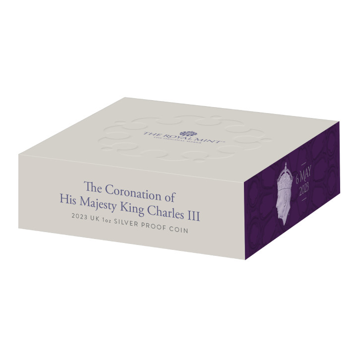 The Coronation of His Majesty King Charles III 1 uncja Srebra 2023 Proof