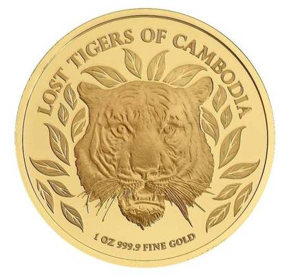 The Lost Tigers of Cambodia 1 uncja Złota 2022 