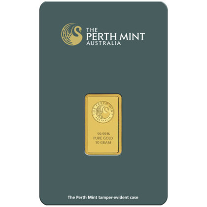 The Perth Mint: Sztabka 10 gramów Złota LBMA