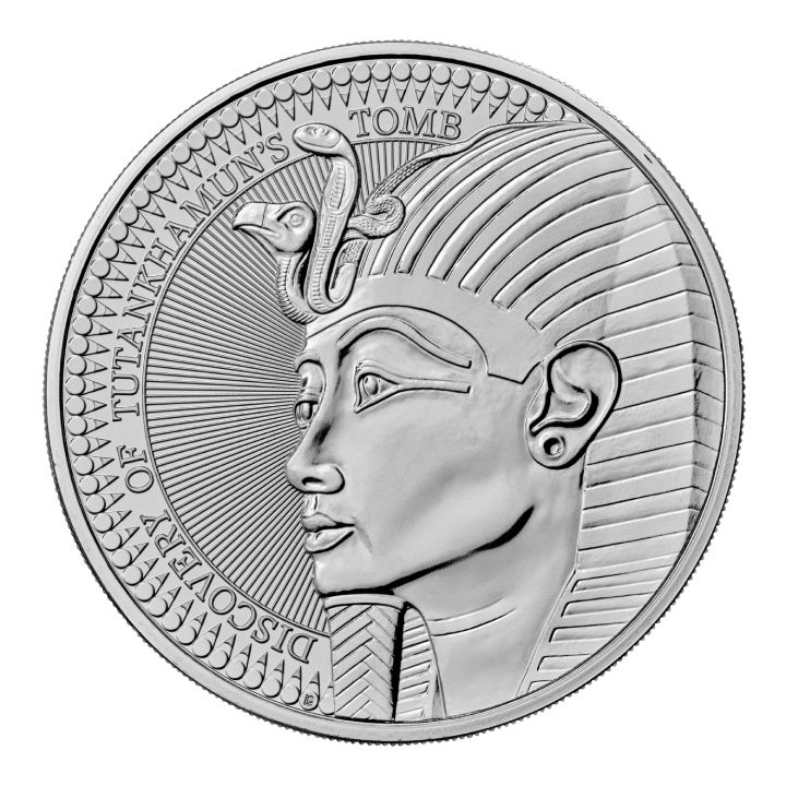 Tutankhamun Discovery 100. rocznica £5 Miedzionikiel 2022 