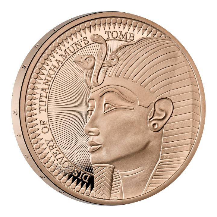 Tutankhamun Discovery 100. rocznica £5 Złoto 2022 Proof 