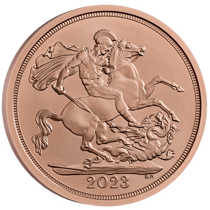 Wielka Brytania: Celebration Sovereign - The Coronation of His Majesty King Charles 2023 (Struck 6 May 2023)