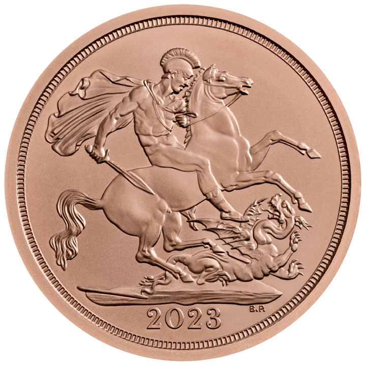 Wielka Brytania: Celebration Sovereign - The Coronation of His Majesty King Charles 2023 (Struck 6 May 2023)