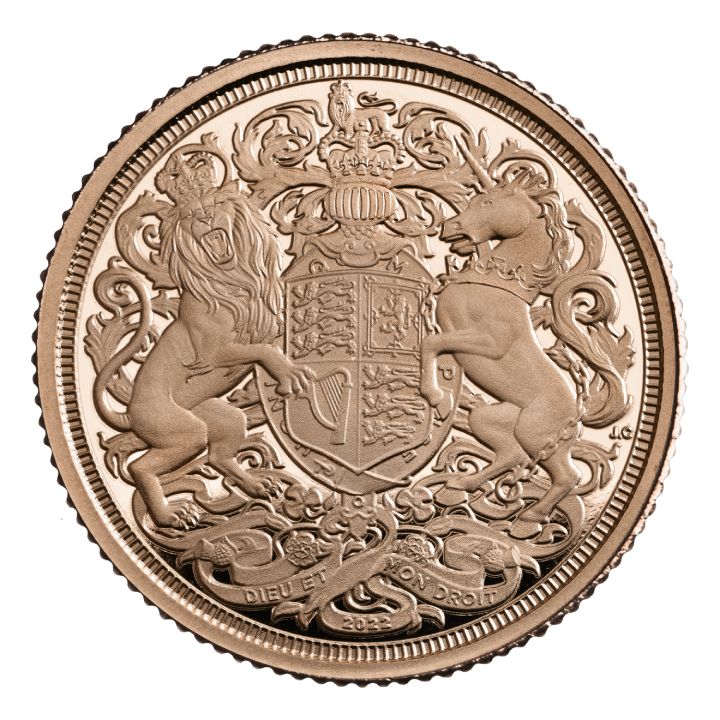 Wielka Brytania: Memorial Sovereign Zestaw 3 monet 2022 Proof