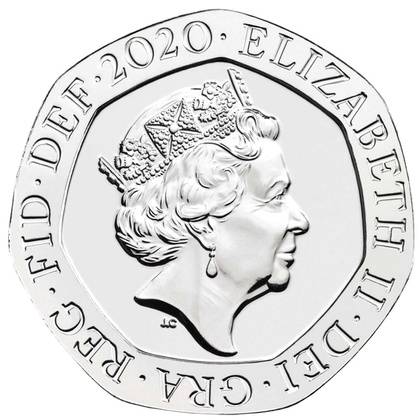 Zestaw 13 monet Miedzionikiel Wielka Brytania 2020 