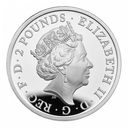 Zestaw 2 monet Britannia Srebro 2022 Proof