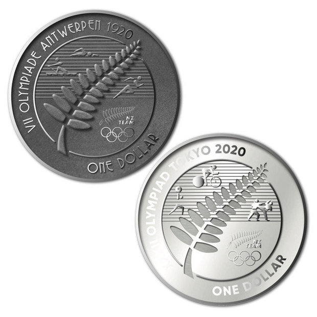 Zestaw 2 monet Tokyo Olympic Games 2 x 1 uncja Srebra 2020 Proof