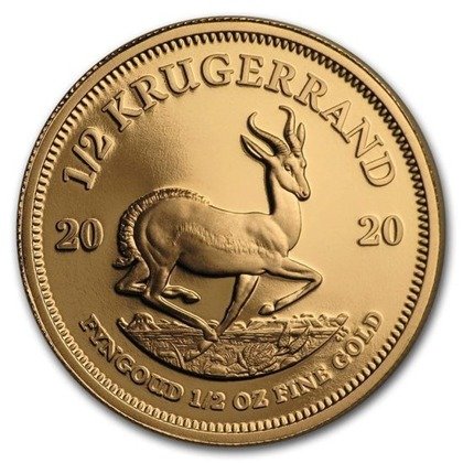 Zestaw 5 monet Krugerrand 2020 Proof
