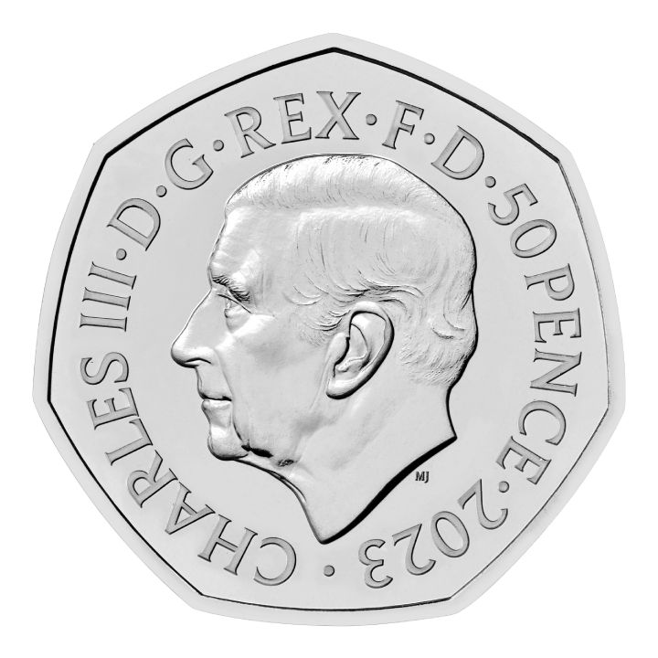 Zestaw 5 monet Wielka Brytania Miedzionikiel 2023 Commemorative Coin