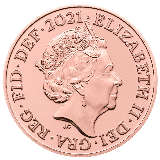 Zestaw 8 monet Wielka Brytania 2021