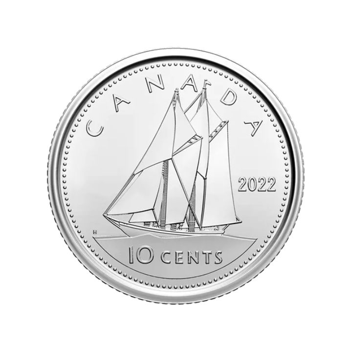 Zestaw Canada: Canadian Baby 5 monet 2022 
