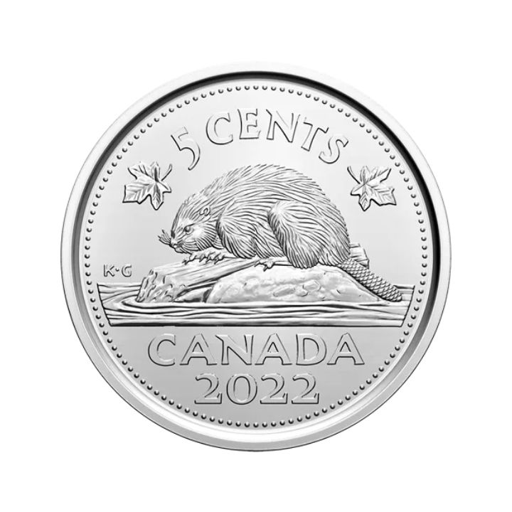 Zestaw Canada: O Canada 5 monet 2022 