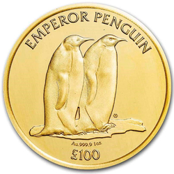  British Antarctic Territory - Penguin 1 uncja Złota 2023