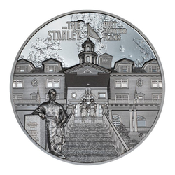  Cook Islands: Most Haunted Places - The Stanley 2 uncje Srebra 2023 Black Proof Ultra High Relief 