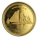 Anguilla: Regaty żeglarskie 1 uncja Złota 2021 