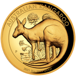 Australijski Kangur 2 uncje Złota 2021 Proof High Relief