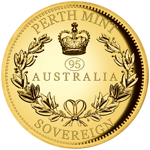 Australijski Suweren 50 AUD 2021 Proof High Relief Piedfort Coin