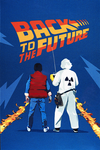 Back to the Future: Marty McFly and Doc Brown 35 gramów Srebra 2021 (Srebrna Folia)