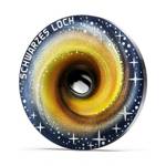 Black Hole kolorowany 2/3 uncji Srebra 2022 Proof