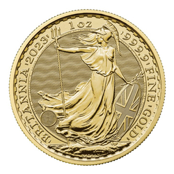 Britannia - King Charles III 1 uncja Złota 2023