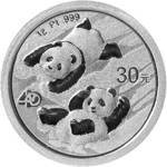 Chińska Panda 1 gram Platyny 2022