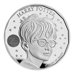 Harry Potter 25. rocznica 1 uncja Srebra 2022 Proof