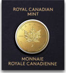 Kanadyjski Liść Klonowy 1 gram Złota 2022