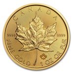 Kanadyjski Liść Klonowy 1 uncja Złota 2017