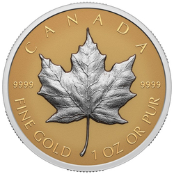 Kanadyjski Liść Klonowy 1 uncja Złota 2023 Proof Ultra High Relief