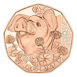 Lucky Pig 5 Euro Miedź 2023