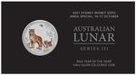 Lunar III: Rok Tygrysa kolorowany 1/4 uncji Srebra 2022