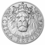 Niue: Czech Lion 10 uncji Srebra 2022