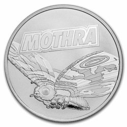 Niue: Godzilla vs Monsters - Mothra 1 uncja Srebra 2023