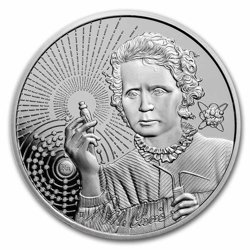 Niue: Icons of Inspiration - Marie Curie 1 uncja Srebra 2023 Proof
