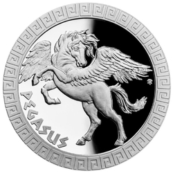 Niue: Mythical Creatures - Pegasus $2 Srebro 2022 Proof