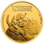 Niue: Shrek 20. rocznica filmu 1 uncja Złota 2021