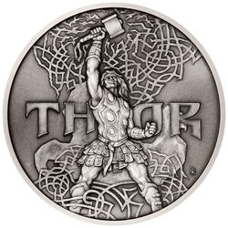 Niue: Universal Gods - Thor 5 uncji Srebro 2022 
