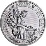 St. Helena Napoleon Angel 1 uncja Srebra 2021