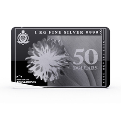 Sztabko Moneta Niue: Silver Note Coinbar 1000 gramów Srebra 2023