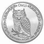 Tokelau: Northern Pygmy Owl 1 uncja Srebra 2021