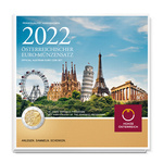 Zestaw 8 monet 35. rocznica programu Erasmus 2022 